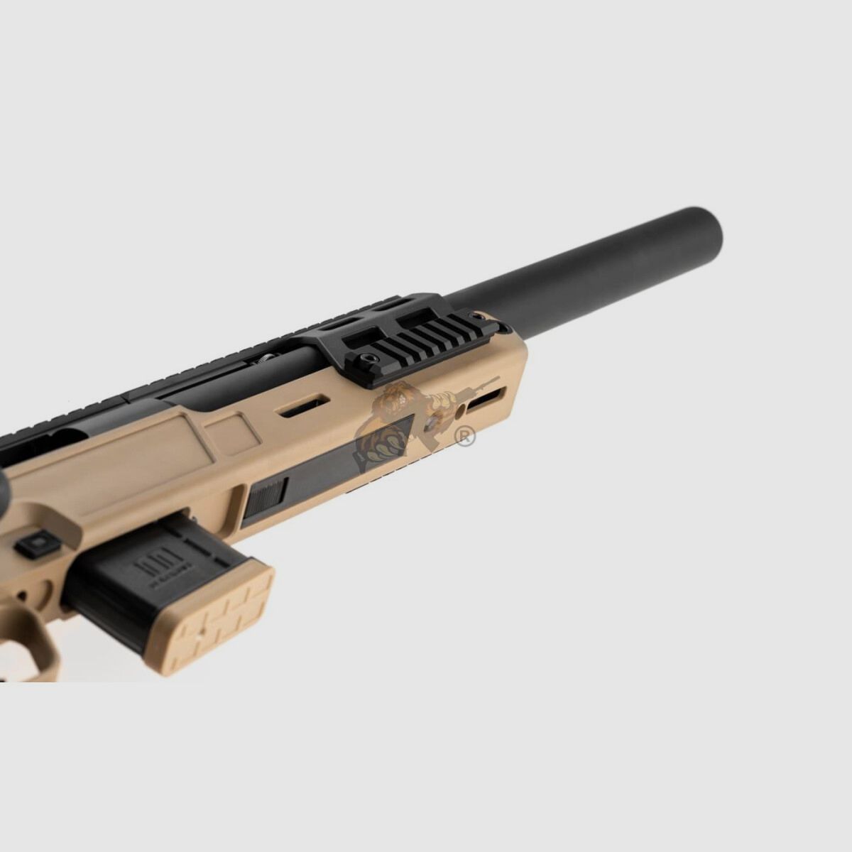 SPR 300 Pro Airsoft Sniper Rifle in Black/Tan free from 18 years, image 7 of 14