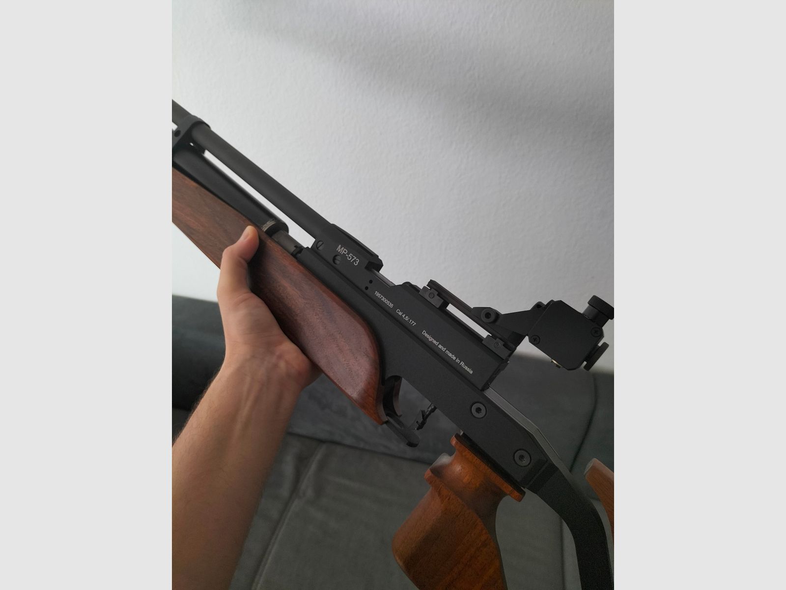 Baikal MP-573 PCP Luftgewehr Rarität