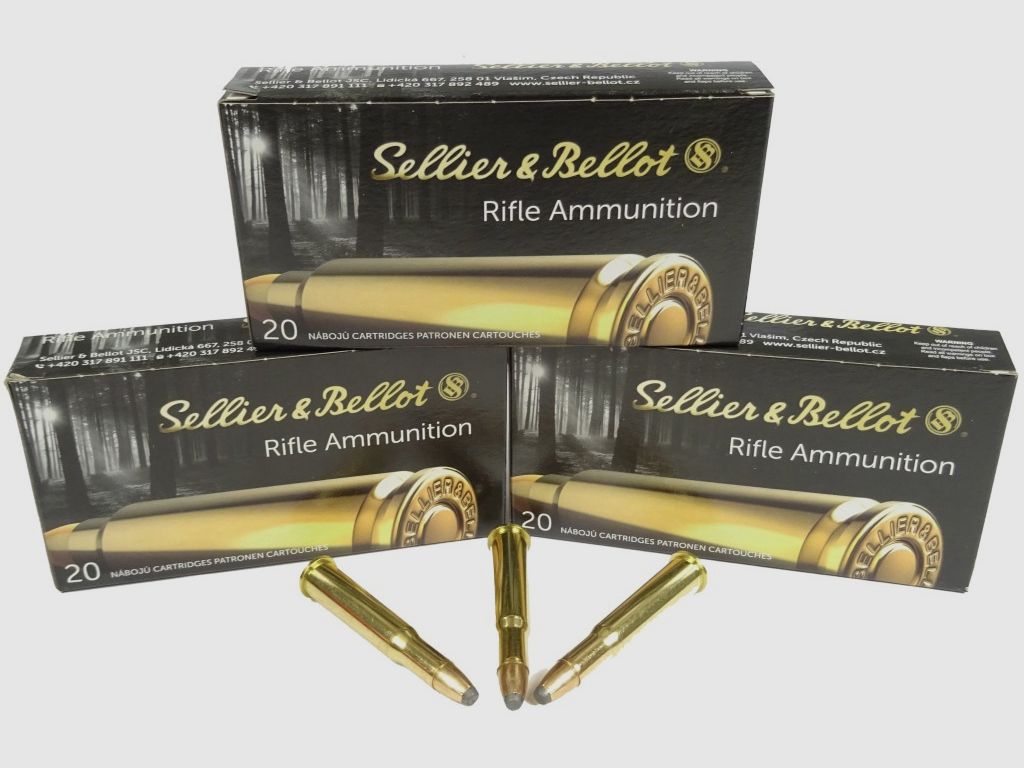 Ammunition cal. 30-30Win. SP 9.7 g S&B
