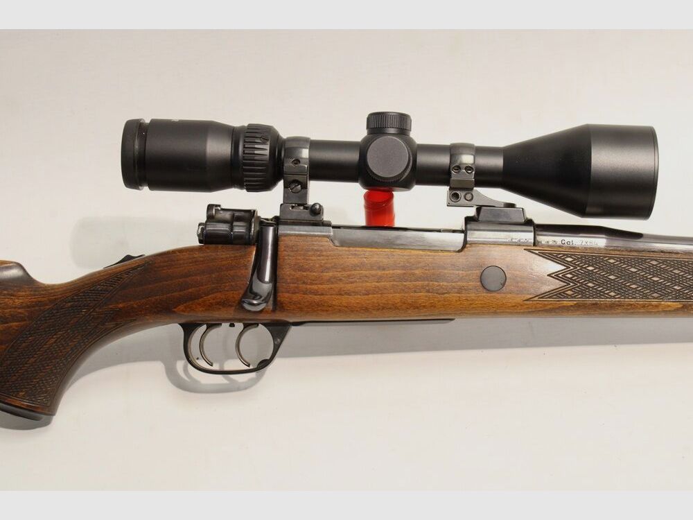Voere Mauser 98 with Bauer 2.5-10x56 with illuminated reticle