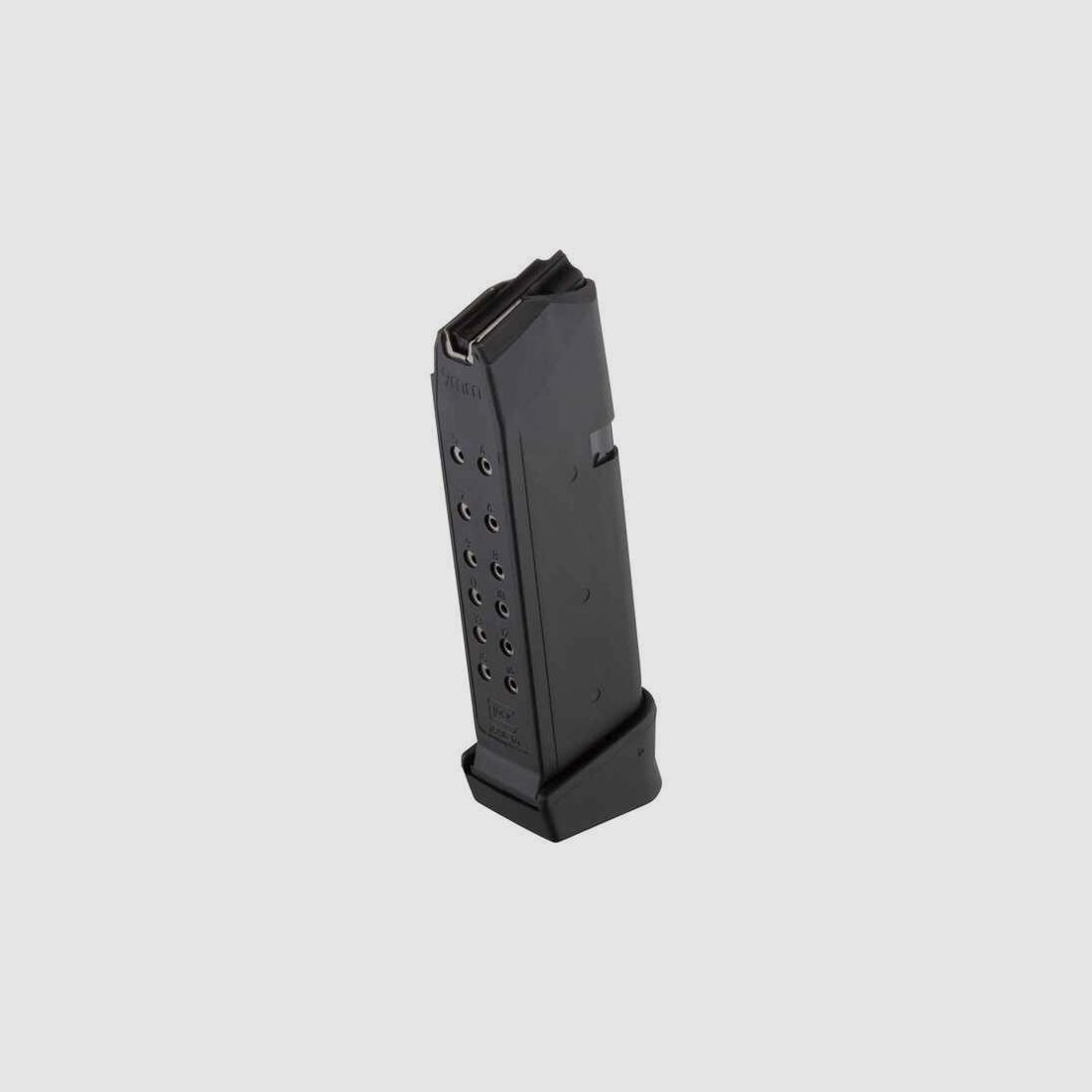 Mag. Glock 19+2, 17-Schuß, 9 mm Para