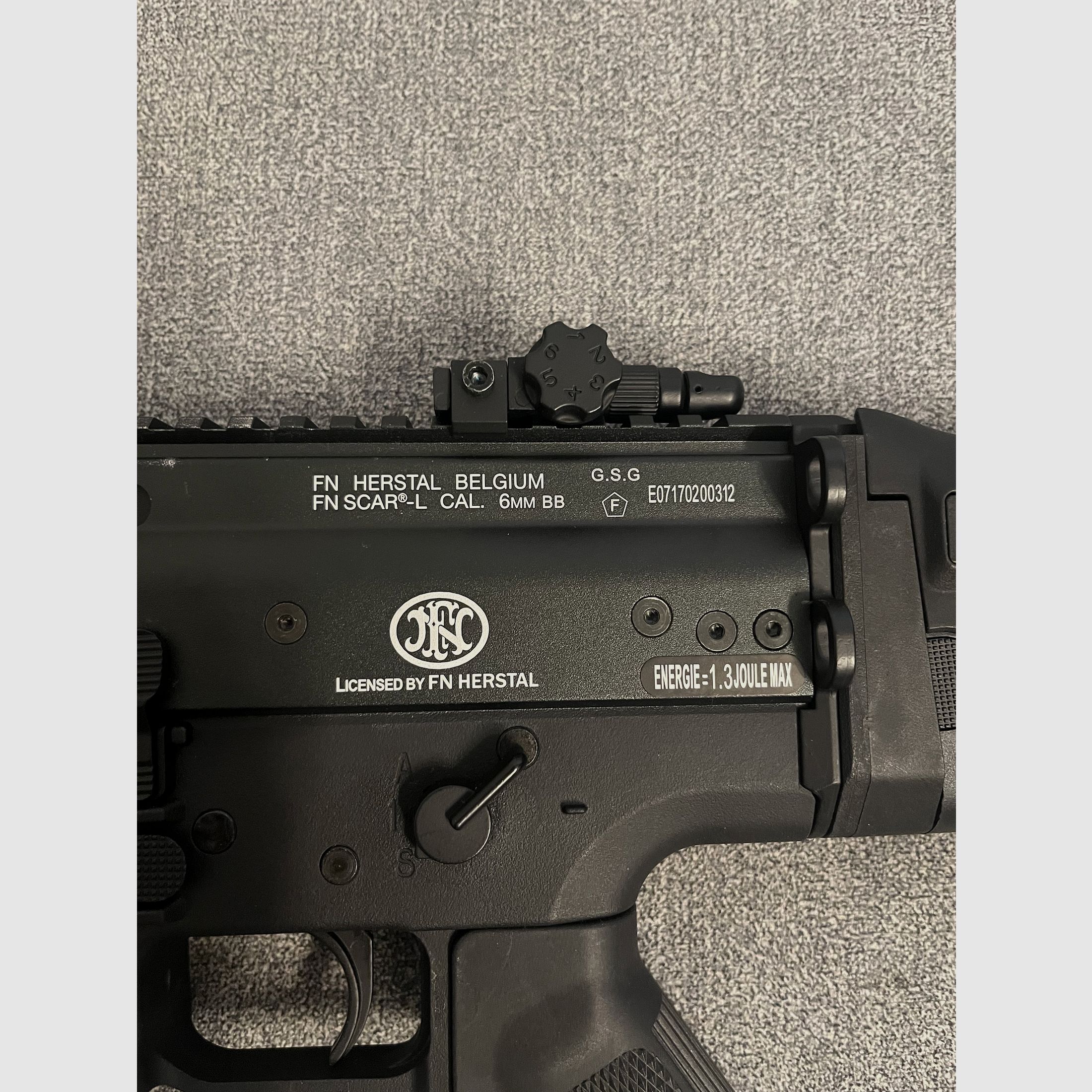 FN SCAR L S-AEG - Compleetset - 1,3 Joule, 6 Magazijnen, Red Dot & Koffer! Vanaf 18 jaar