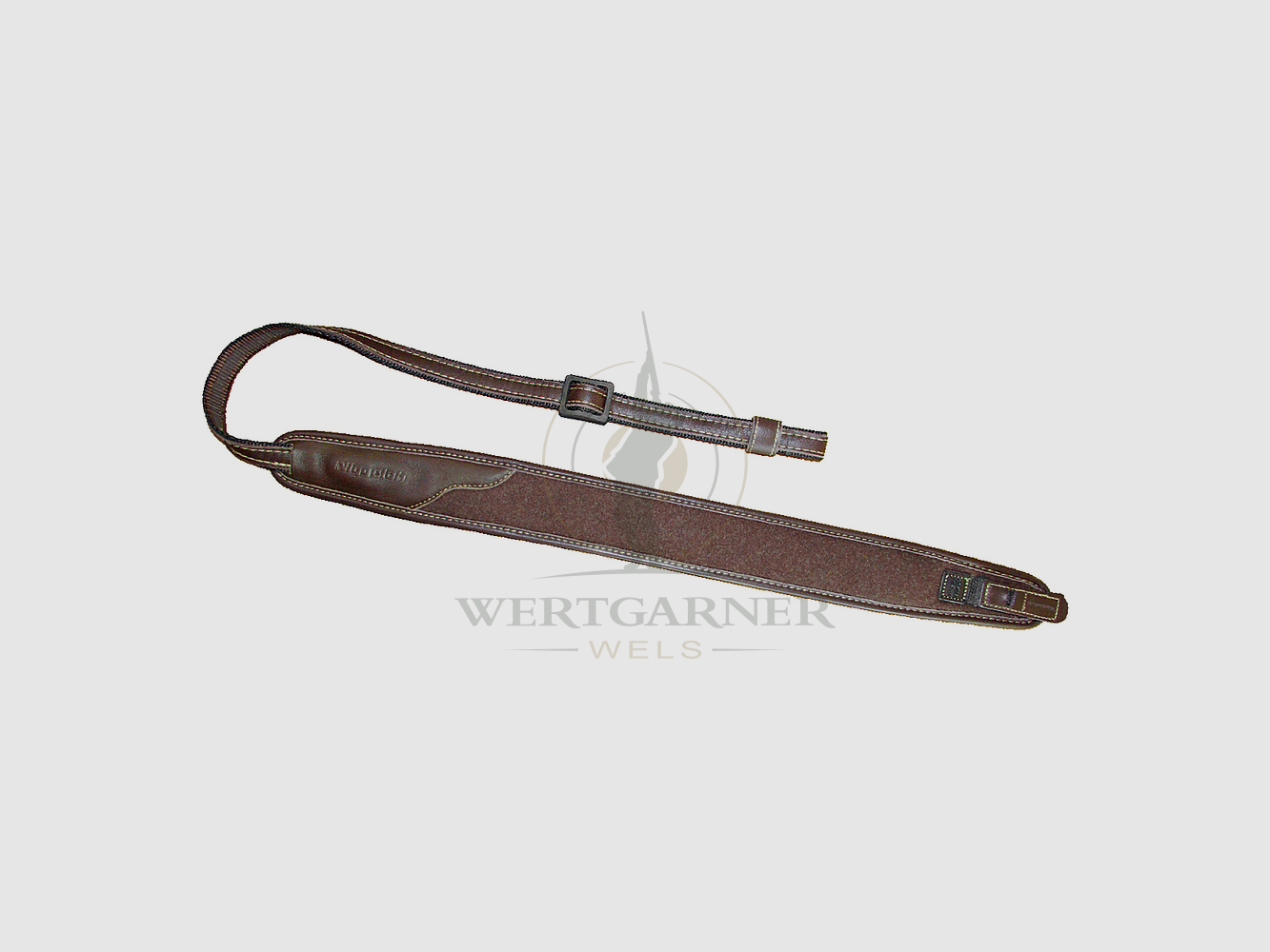 Niggeloh Sangle de Fusil Classic Loden Marron avec Fermetures Rapides