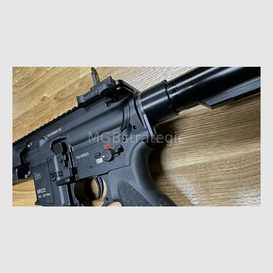 Heckler & Koch MR223 A3 Slim-Line 16,5" Lauf - halbautom. Büchse .223Rem	 zivile Version HK416 / G95K / G38 / mit Upgrades / Midwest M-LOK Handschutz