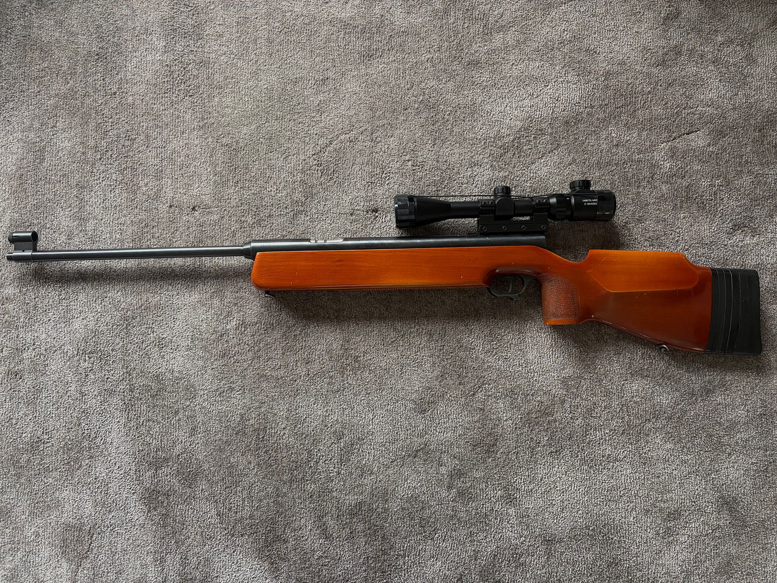 Haenel 312 side lever with scope