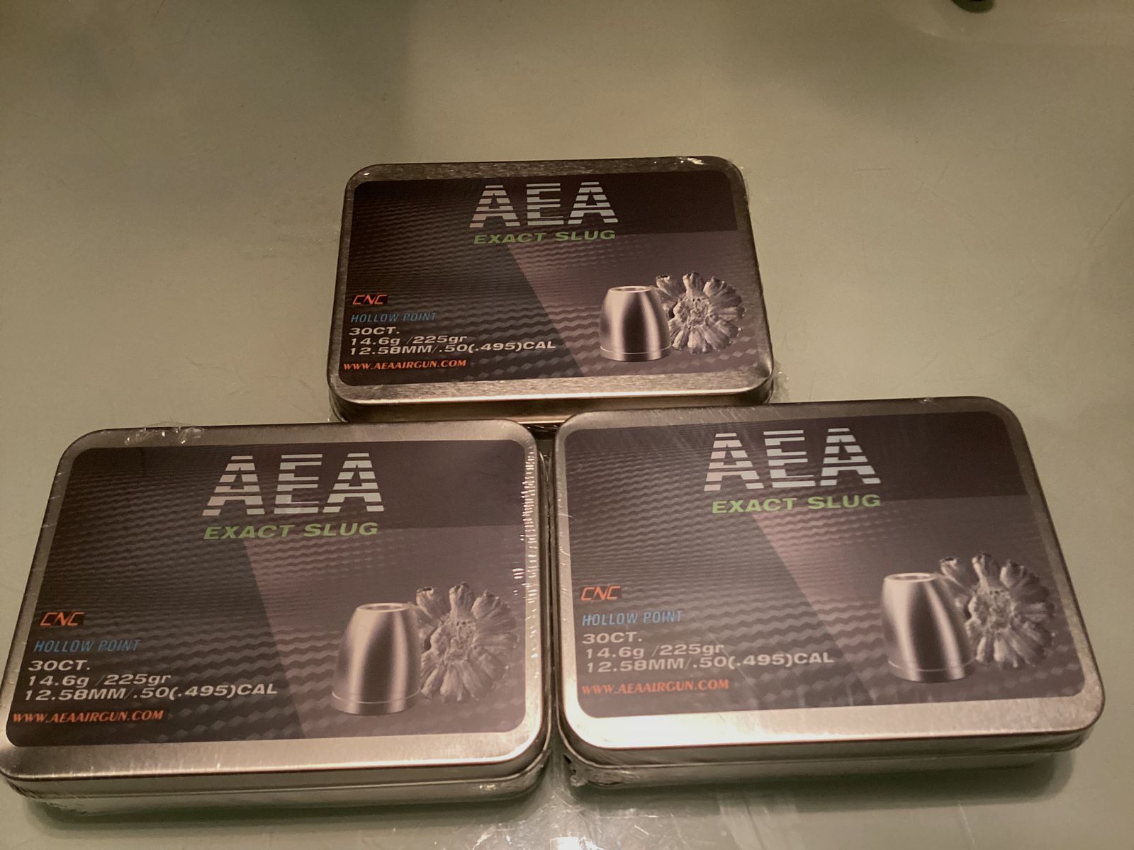 Neu AEA Exact Sulg cal 50 neu und noch verschweißt Megalodon und Challenger
