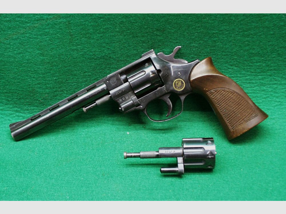 Weihrauch Arminius Revolver HW 7, mit Wechseltrommel