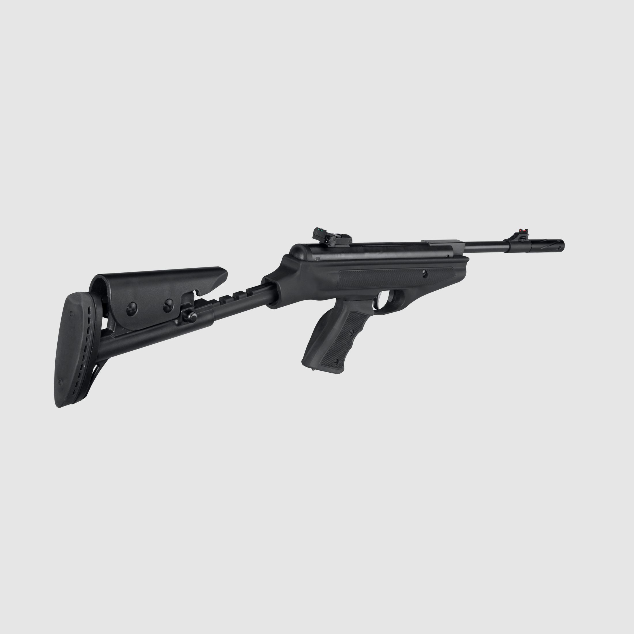 Mercury air Luftpistole 25 Super Charger Tactical mit Anschlagschaft ohne Set, Kal. 4,50