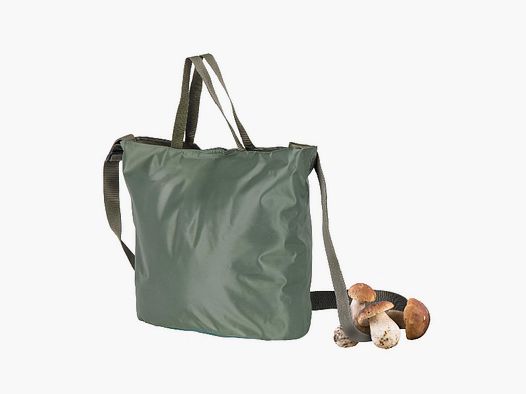 VENTURINI MUSHROOM CARRYING BAG GREEN IN NYLON