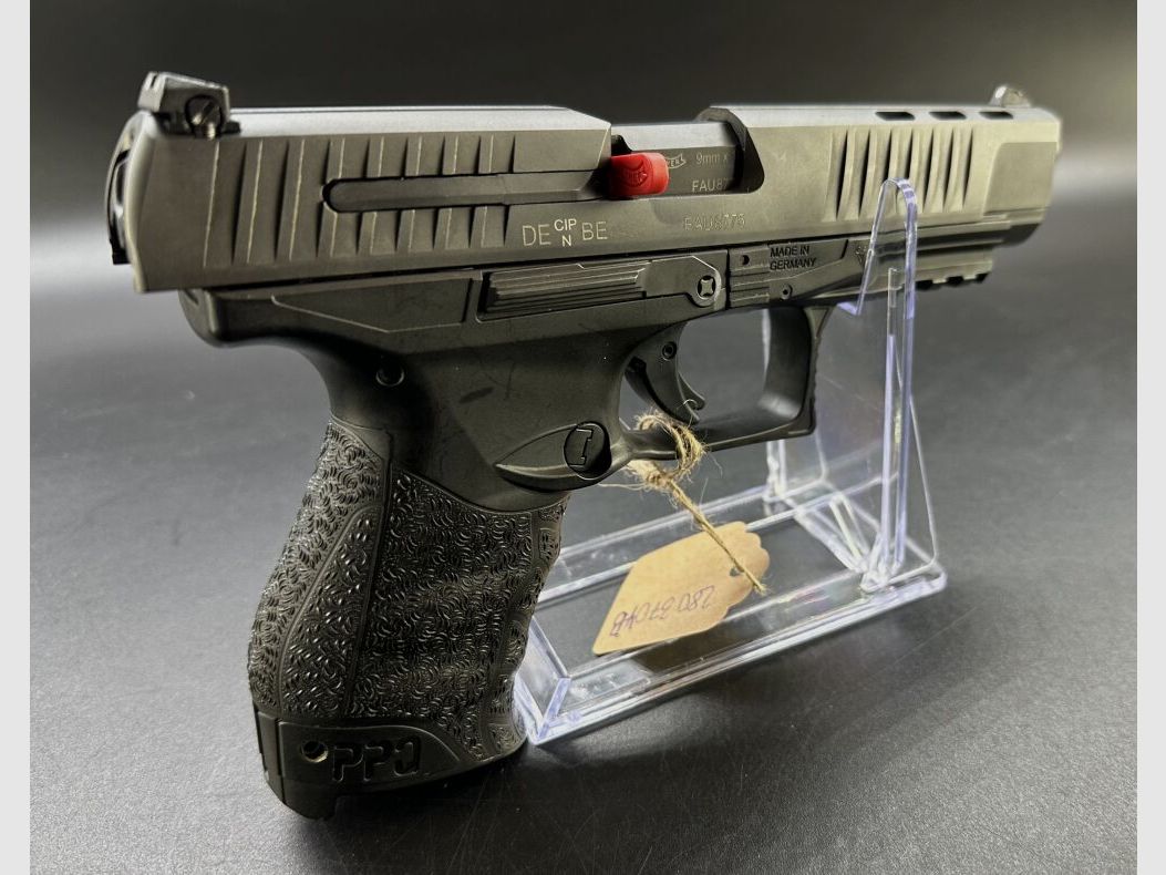 Arme de démonstration Walther pistolet semi-automatique PPQ M2B Navy 9x19 PS 4,6" 15R17R IN 9mmLuger