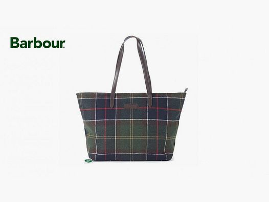 BARBOUR Torba na zakupy Witford Tartan