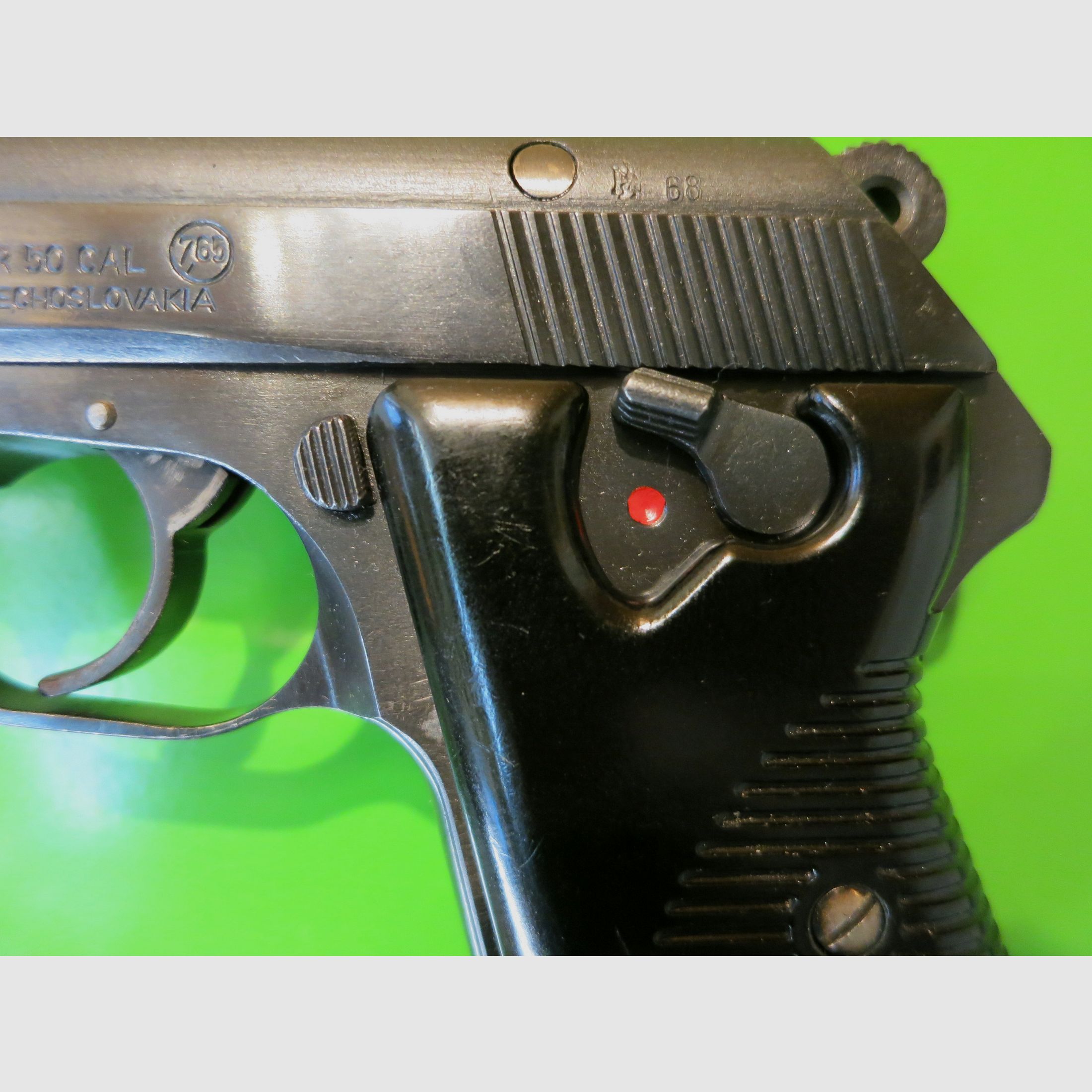 Halbautomatische Pistole, CZ Brünner Waffenwerke - VZOR 50, ČZ 50, 7,65mm Browning       #68-