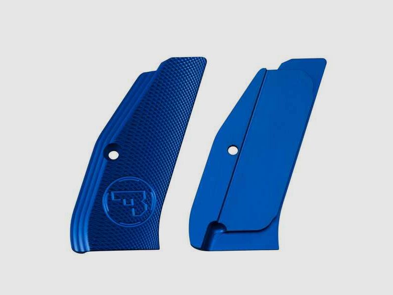 Griffschalen Alu blue SP01 lang ohne Jetfunnel