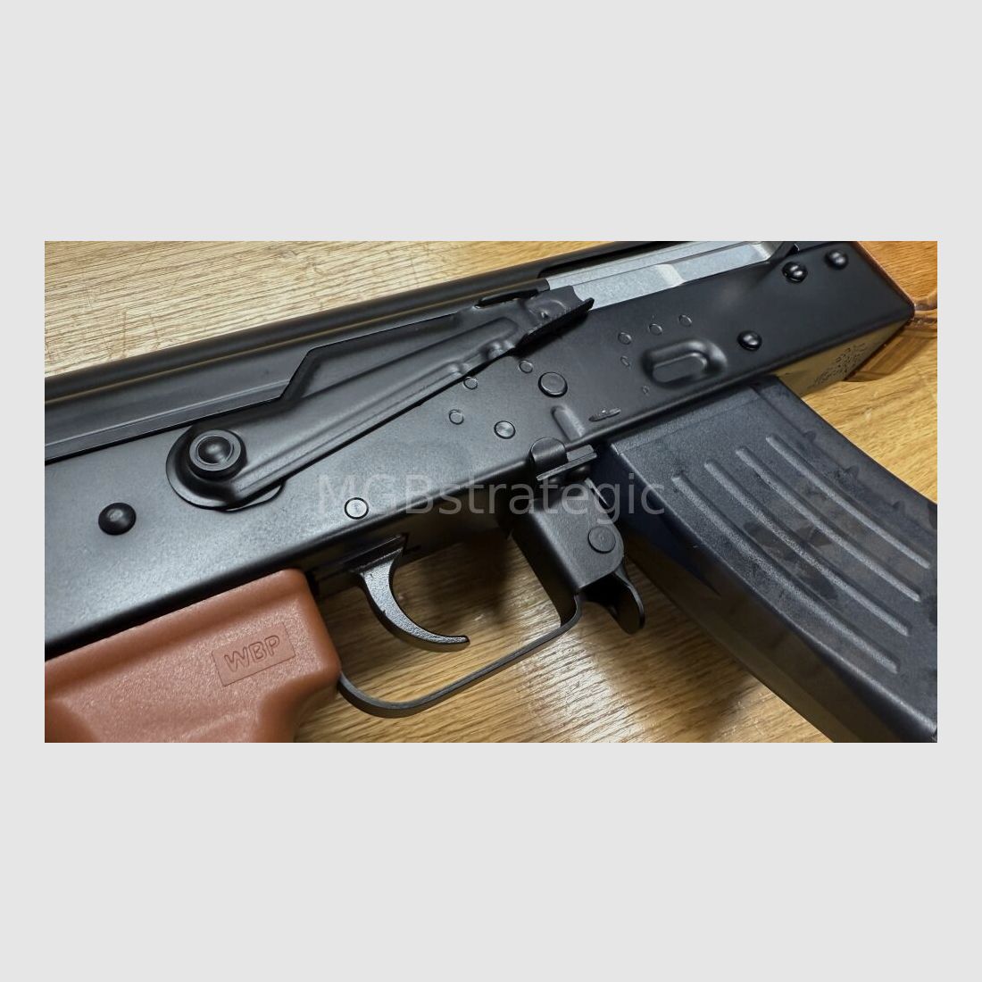 WBP Mini Jack - rifle semiautomático 7,62x39 - sistema AKM AK47 AK74 con culata de madera laminada - MiniJack