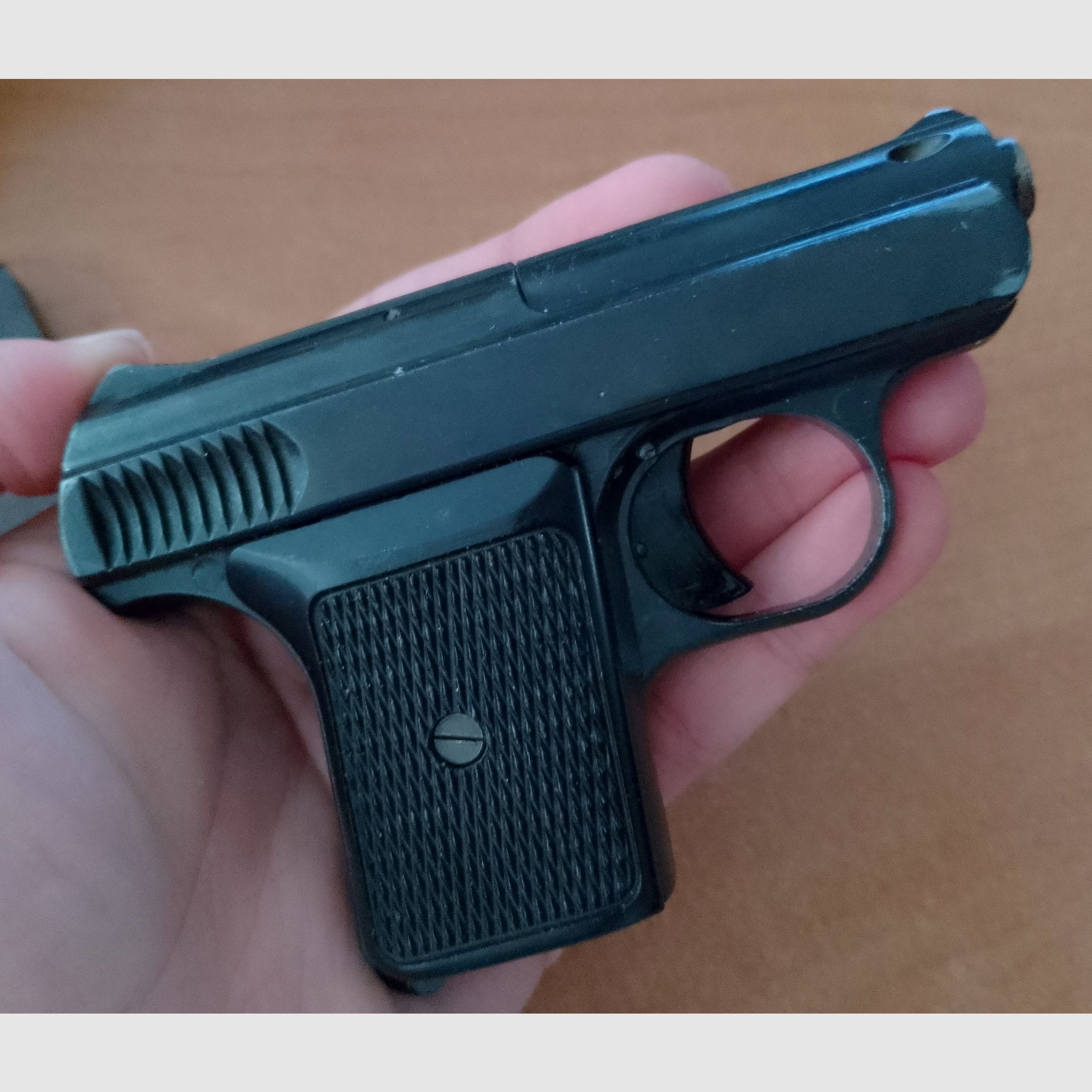 Zeldzame Rhöner SM 110A Kal. 8 mm knal in PTB 45-69 van 1969!