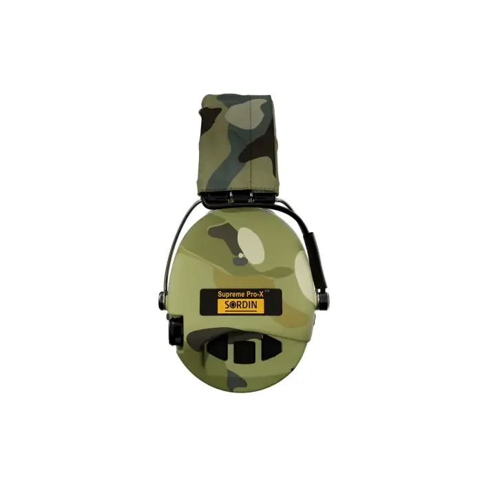 Słuchawki Aktywne Sordin Supreme PRO X LED z opaską Camo, miseczkami Multicam, wkładki żel. - SOR75302-X-08-S, zdjęcie 3 z 5