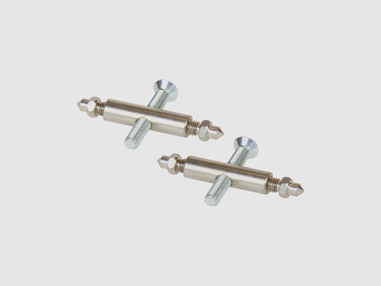 Morsetto e vite per corna di capriolo - 2 pezzi