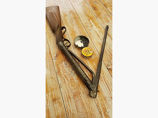 Rifle de aire antiguo