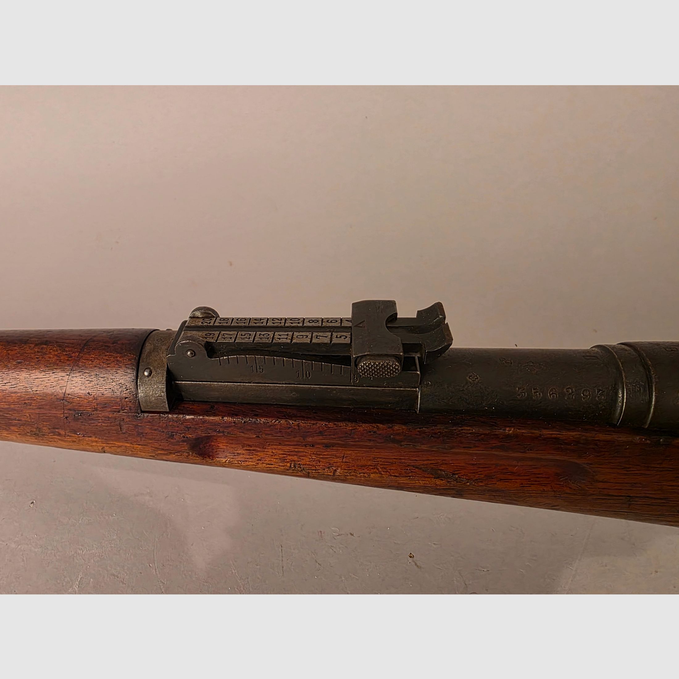 Oryginalny szwajcarski karabin 31 (K31), kaliber 7,5x55, bez zamka