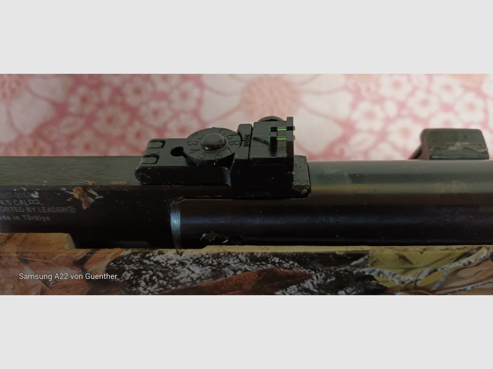 Hatsan 125 Sniper break barrel air rifle cal. 4.5 mm Diabolo Mossy Oak Camo