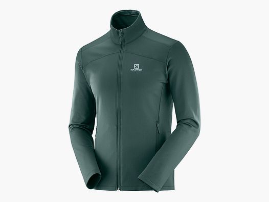 MAGLIA/PILE – SALOMON – HERREN – DISCOVERY LT FZ M Green Gables MIDLAYER JACKE