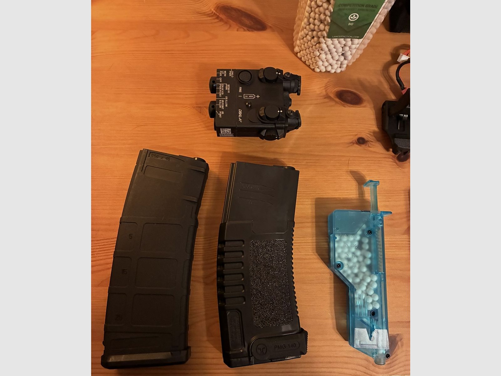 Lancer MK18 Gen3 New Version w/ ETU Full Metal (S)AEG, Negro/Bronce