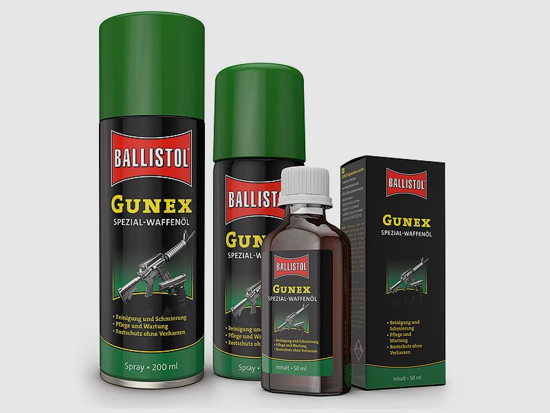 GUNEX Spezial-Waffenöl 500 ml Flasche (32,00 €*/1Liter)