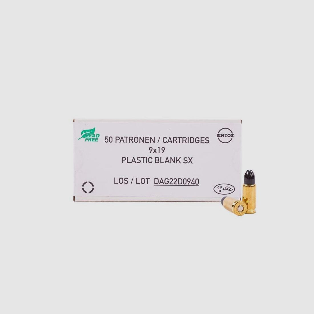 RWS Plastic Blank SX 50St 9mmLuger