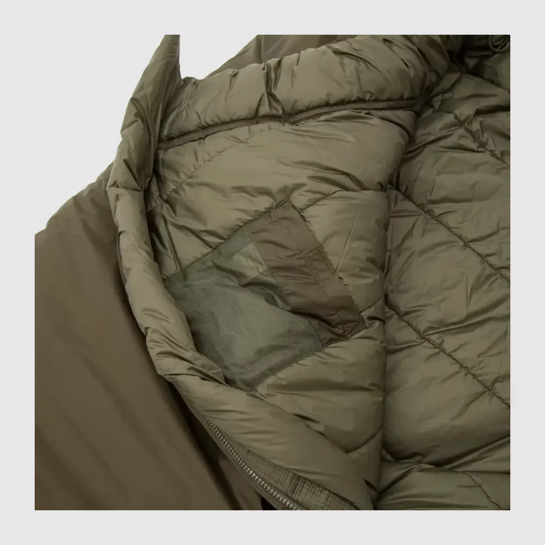 Sacco a pelo outdoor SOF 3, Oliva, immagine 4 di 12