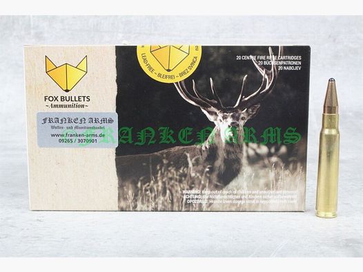 Fox Bullets Classic Hunter 8x57IS 160gr. 10.4g 20 pieces tiered price