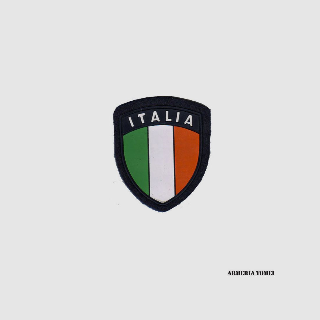 PATCH – ESCUDO ITALIA PLASTIFICADO AZUL
