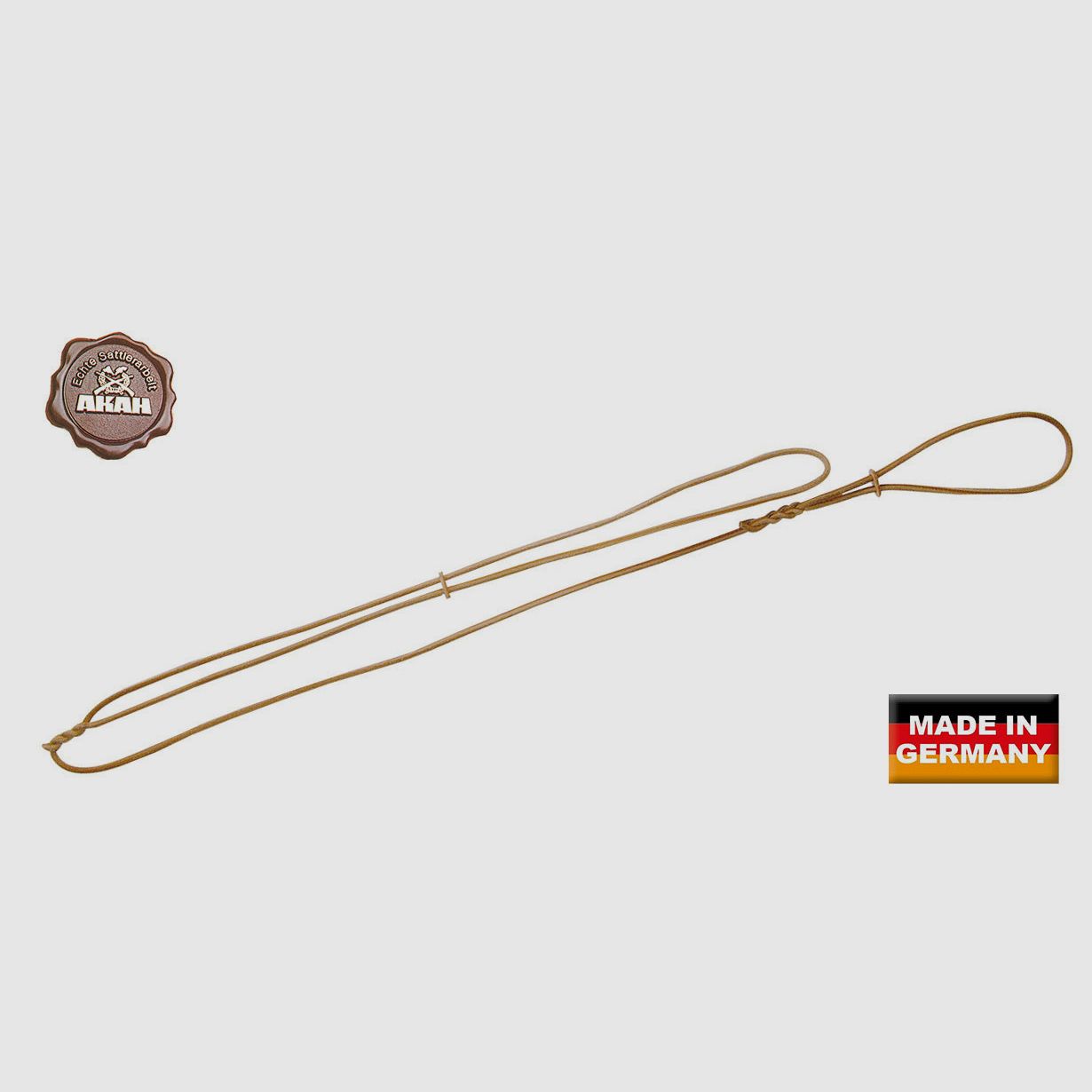 Laisse ronde en cuir silencieuse 7mm