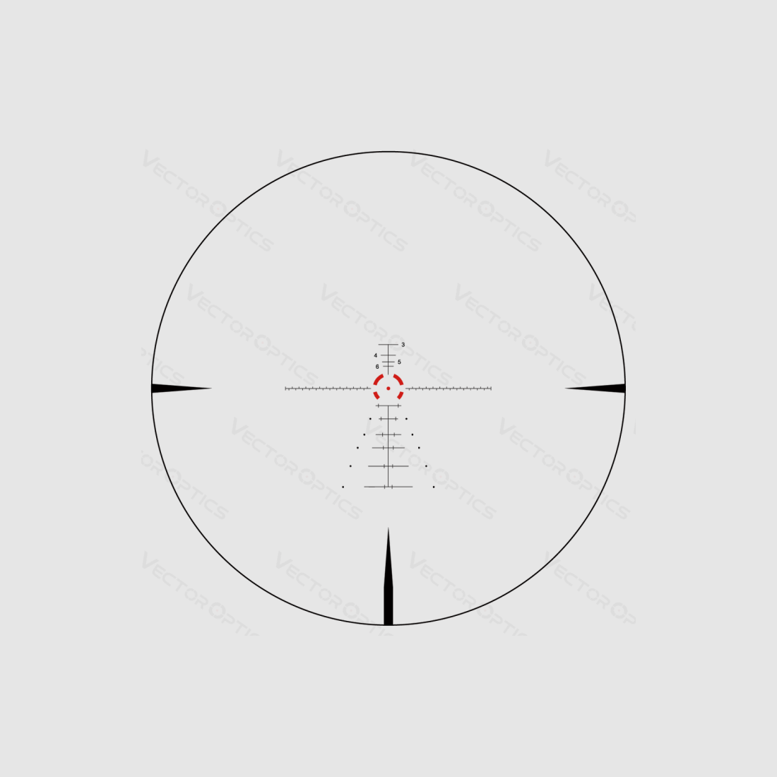 Visor Vector Optics Constantine 1-10x24, imagen 4 de 6