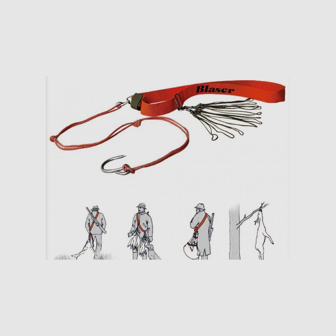 Blaser Draagriem voor Wildtransport