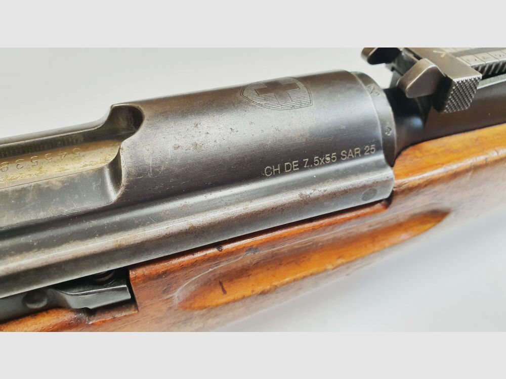 Bern Weapons Factory Swiss K31 caliber 7.5x55 Swiss complete matching numbers + Hämmerli