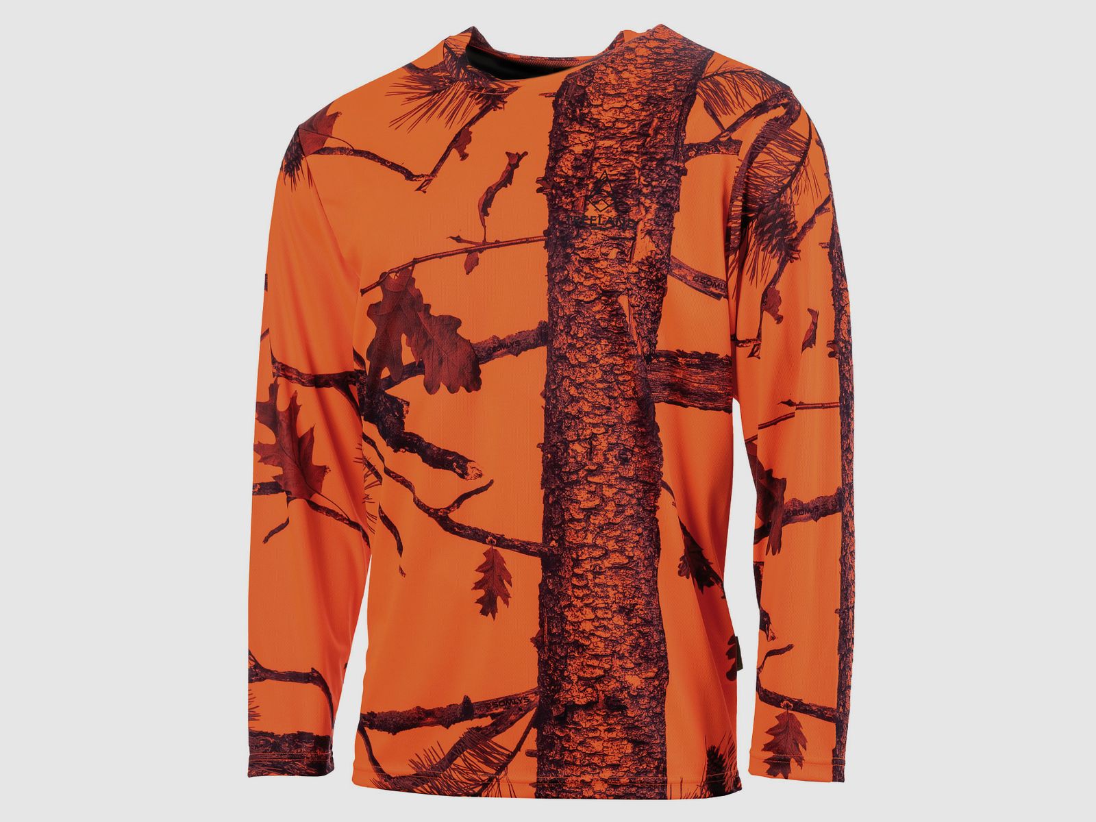 T-Shirt mit langen Ärmeln Treeland Camo 3XL / Camo Wald, Bild 7 von 7