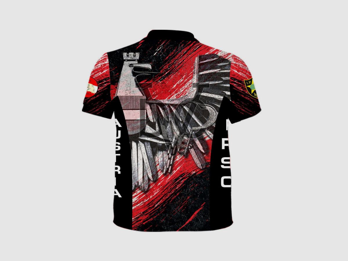 DED IPSC Österreich T-Shirt, Größe: 3XL, Benutzerdefinierter Name: Mit Benutzerdefiniertem Namen, Bekleidungsart: Damen, Bild 3 von 3