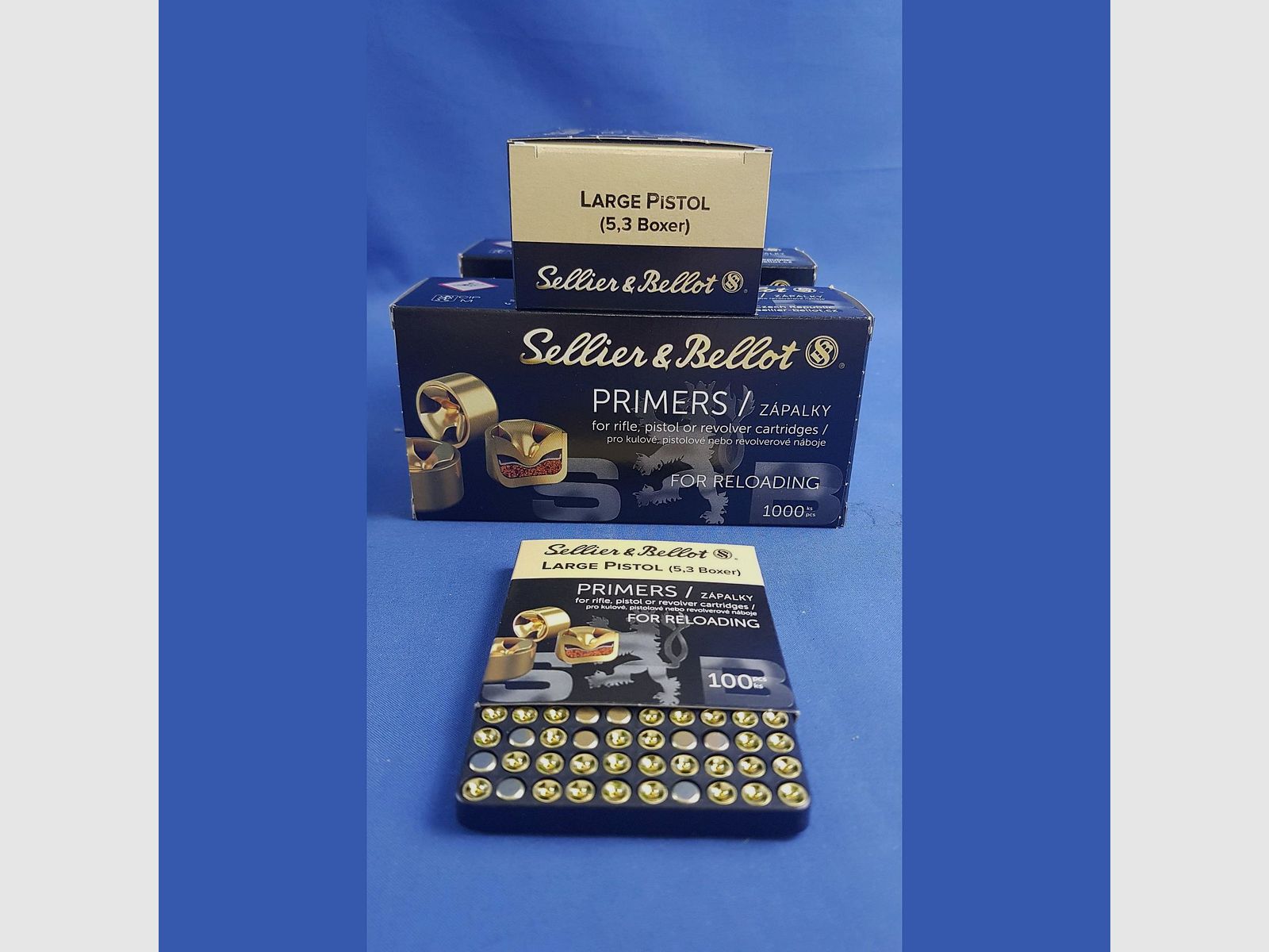 Sellier&Bellot Amorces Pistolet Grande (5,3 Boxer)