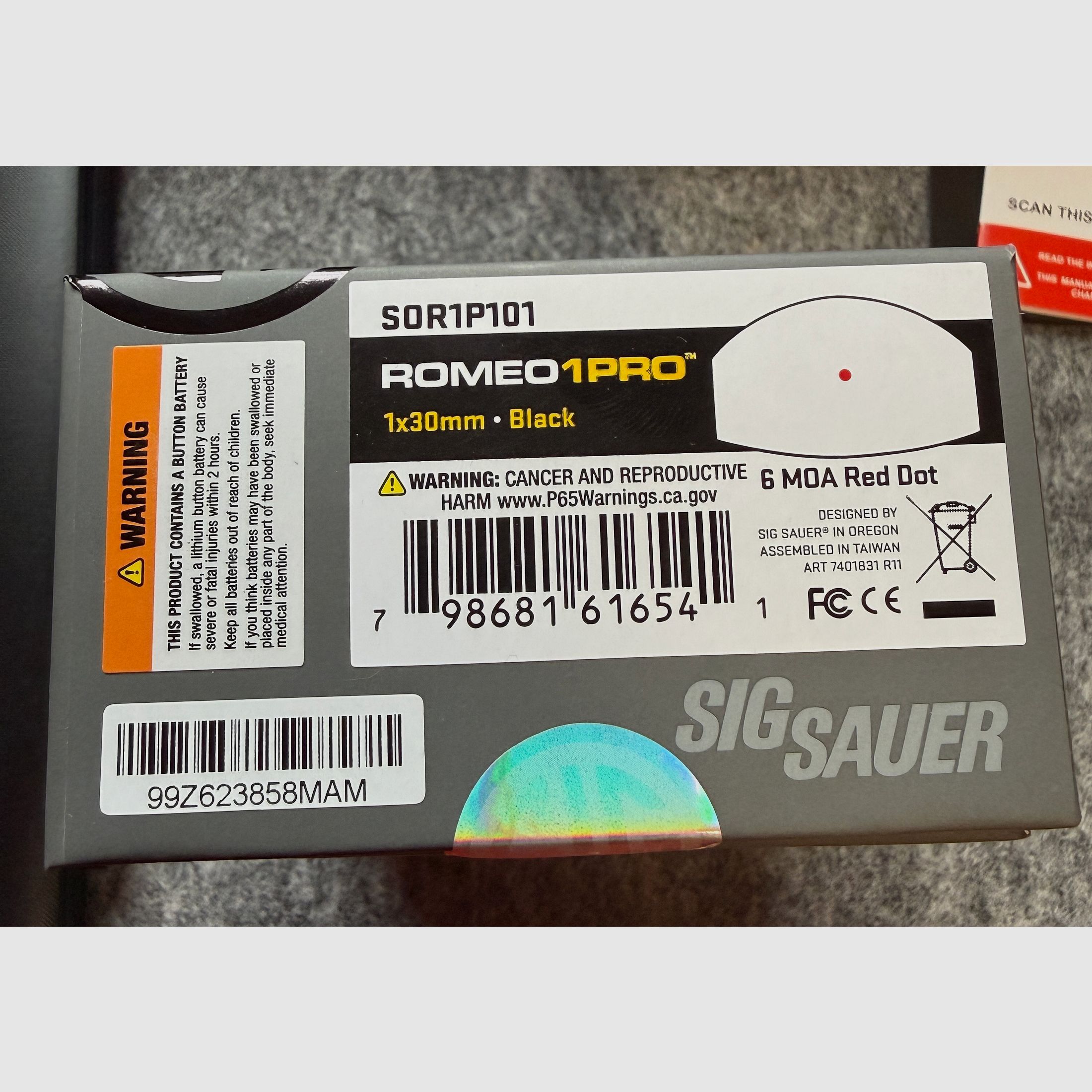 Sig Sauer Romeo 1 PRO Reflexvisier Reddot Rotpunktvisier