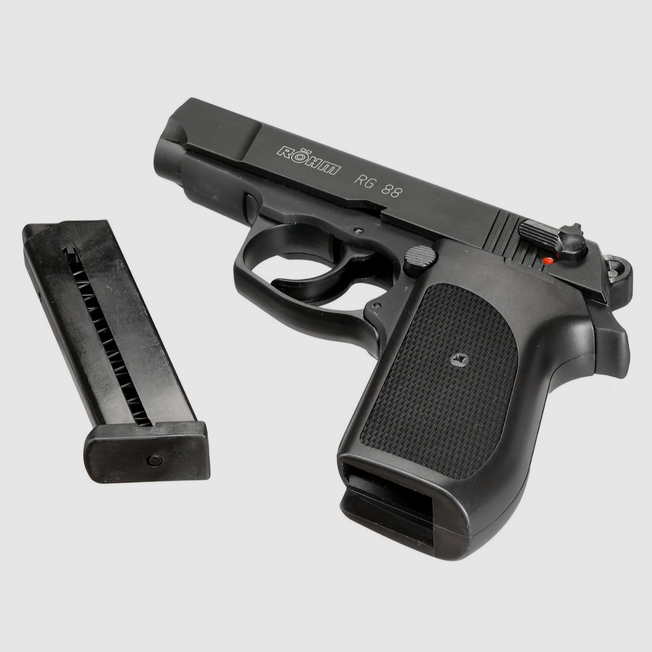 Röhm RG 88 pistola a salve 9mm P.A.K. brunita
