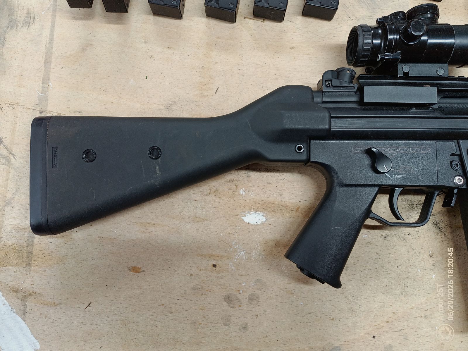 Airsoft MP5 cyma Metall (Tuning)