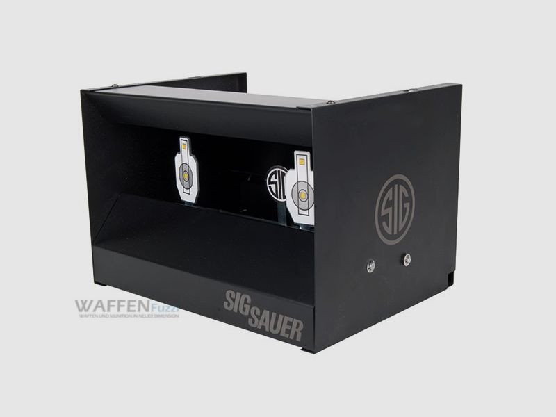 Sig Sauer Dual Shooting Zielkasten mit 3 Zielen
