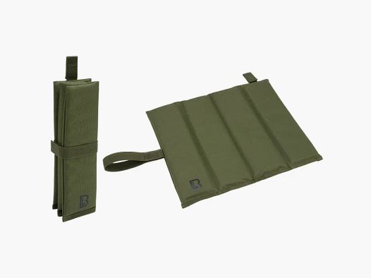 Alfombra de asiento plegada, Oliva