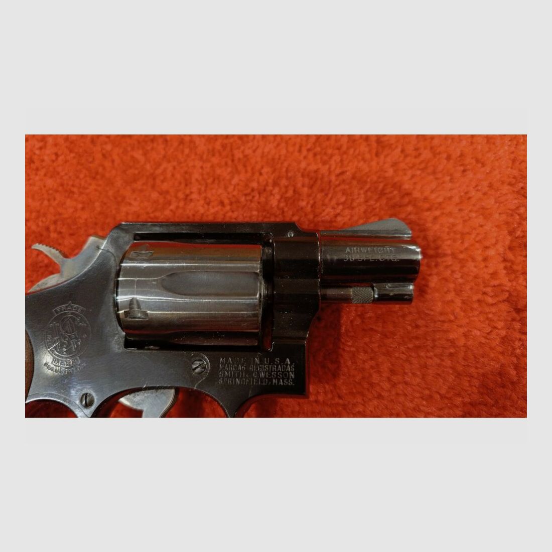 Smith & Wesson Model 12 Airweight Schwedische Luftwaffe .38Special