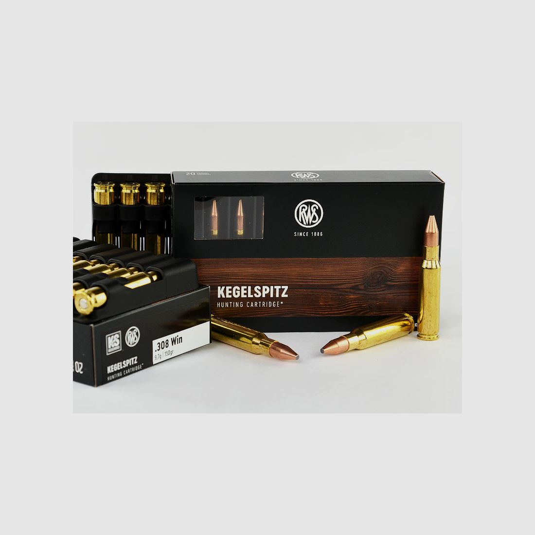 RWS .308 Winchester, SPITSPIT 150 grs 1 verpakking (20 schoten à 2,95 €*)