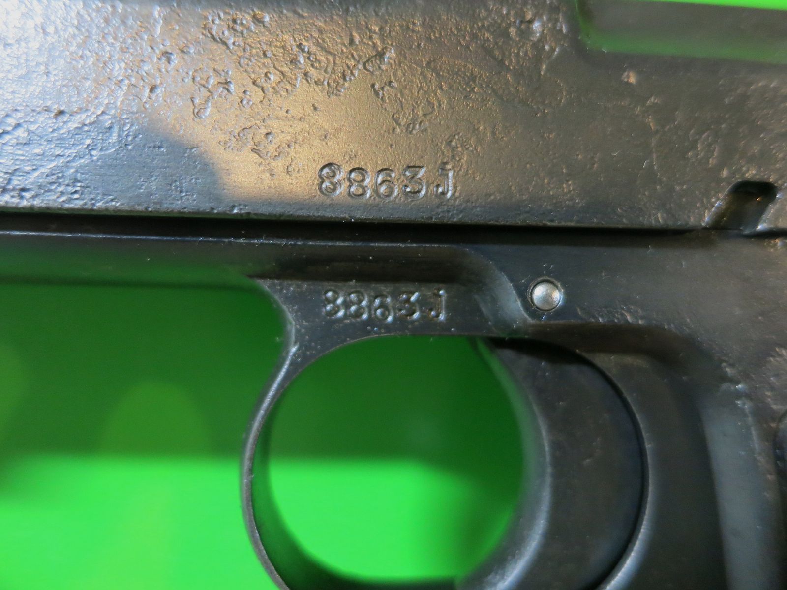 Steyr Hahn M1912 – Halbautomatische Pistole  Modell STEYR 1915; 9 mm Steyr   #85