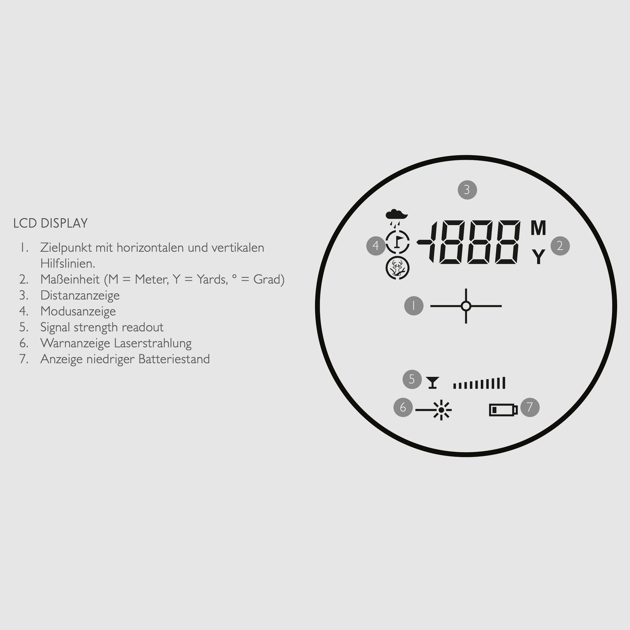 HAWKE 41022 Laser Rangefinder LRF 800