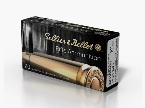 S&B 22 Hornet TM 45gr/2,9g