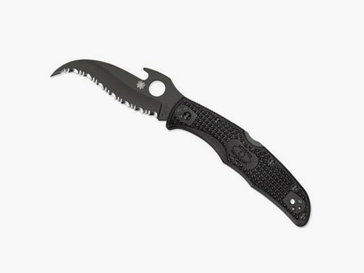 Taktisches Messer Spyderco Matriarch 2 FRN Emerson Schwarz Schwarz
