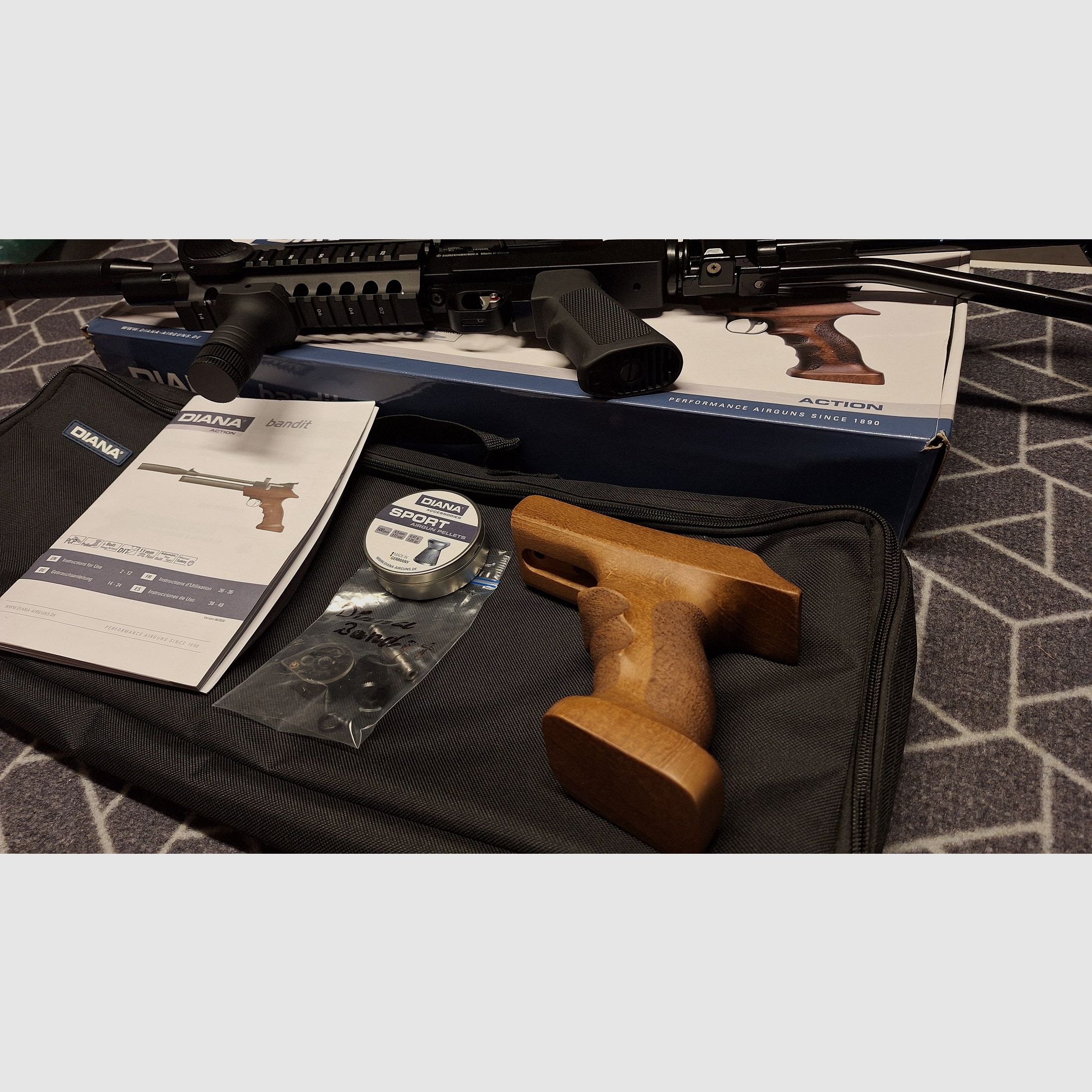 Diana Bandit Gen II PCP Tactical-Umbau Einmalig!